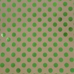 Wholesale 💯 JAM Paper Green & Kraft Brown Polka Dot Gift Wrap 😉 -Jam Paper Shop D335901S 3
