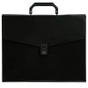 New π JAM Paper Black Plastic Portfolio Briefcase with Handles 12" x 9.5" π 2 New π JAM Paper Black Plastic Portfolio Briefcase with Handles 12" x 9.5" π -Jam Paper Shop D336148S 1