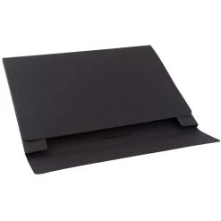 Best deal 🥰 JAM Paper Black Kraft Portfolio with Elastic Closure 11" x 15" 🌟 -Jam Paper Shop D336280S 4
