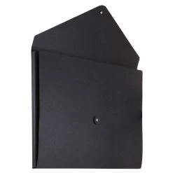 Best deal ⌛ JAM Paper Black Kraft Portfolio with Button and String Tie Closure 9.25" x 14.375" 👍 -Jam Paper Shop D336310S 5
