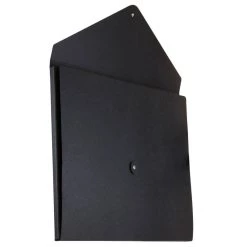 Cheapest ⭐ JAM Paper Black Kraft Portfolio with Button and String Closure 12.5" x 16.5" 🎁 -Jam Paper Shop D336315S 5