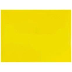 Best deal 🥰 JAM Paper 9.5" x 12.5" Yellow Plastic Hook & Loop Closure Envelopes, 12ct. 🌟