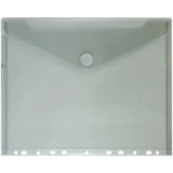 Promo 🔔 JAM Paper 8.625" x 11.5" Plastic Binder Envelope with Snap Closure, 12ct. ❤️