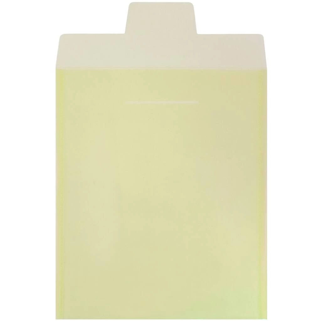 Buy π JAM PAPER Plastic Tuck Flap Letter Open End Envelopes, 12ct. π 4 Buy π JAM PAPER Plastic Tuck Flap Letter Open End Envelopes, 12ct. π - Image 2