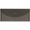 Cheapest ✔️ JAM Paper Smoke Gray Plastic Tuck Flap Closure 4.25" x 9.75" Envelopes, 12ct. ⭐ -Jam Paper Shop D336822S 1