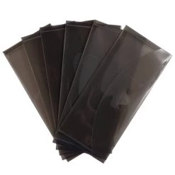 Cheapest ✔️ JAM Paper Smoke Gray Plastic Tuck Flap Closure 4.25" x 9.75" Envelopes, 12ct. ⭐ -Jam Paper Shop D336822S 3