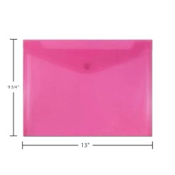 Top 10 🌟 JAM Paper 9.75" x 13" Plastic Snap Closure Envelopes, 6ct. ❤️ -Jam Paper Shop D336851S 4