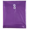 Best Pirce 😀 JAM Paper Purple Pearl Plastic Button & String Closure 9.75" x 11.75" Envelopes, 12ct. 😀 -Jam Paper Shop D336898S 1