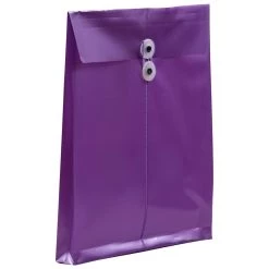Best Pirce π JAM Paper Purple Pearl Plastic Button & String Closure 9.75" x 11.75" Envelopes, 12ct. π 8 Best Pirce π JAM Paper Purple Pearl Plastic Button & String Closure 9.75" x 11.75" Envelopes, 12ct. π -Jam Paper Shop D336898S 3