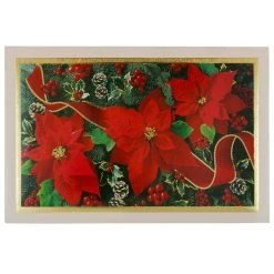 Buy 😉 JAM Paper A8 Modern Poinsettia 🎄 Christmas Cards & Envelopes, 10ct. 🔔