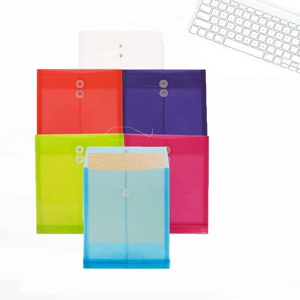 Best Pirce β¨ JAM Paper Assorted Plastic Button & String Closure 9.75" x 11.75" Envelopes, 6ct. π₯° 6 Best Pirce β¨ JAM Paper Assorted Plastic Button & String Closure 9.75" x 11.75" Envelopes, 6ct. π₯° - Image 4