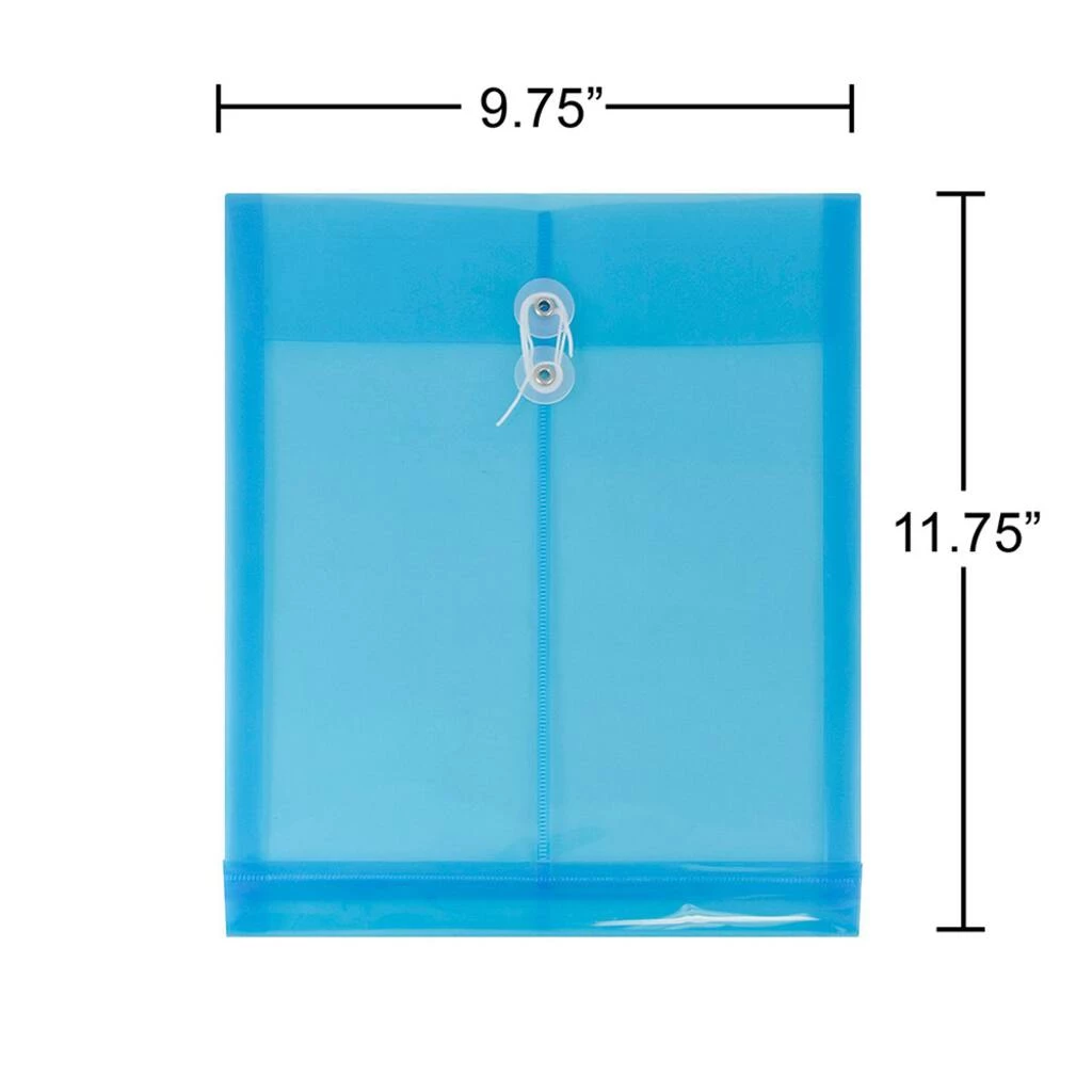 Best Pirce β¨ JAM Paper Assorted Plastic Button & String Closure 9.75" x 11.75" Envelopes, 6ct. π₯° 7 Best Pirce β¨ JAM Paper Assorted Plastic Button & String Closure 9.75" x 11.75" Envelopes, 6ct. π₯° - Image 5