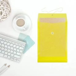 Best reviews of 🤩 JAM Paper Legal Size Plastic Envelopes with Button & String Tie Closure, 12ct. ⌛ -Jam Paper Shop D336976S 5