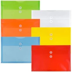 Top 10 π JAM Paper 9.75" x 14.5" Plastic Button & String Tie Closure Envelopes, 6ct. π