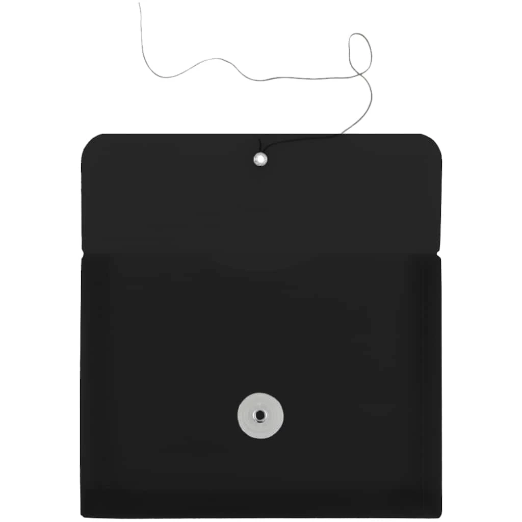 Cheapest π JAM Paper Black 5.5" x 7.5" Plastic Button & String Tie Closure Envelopes, 12ct. 𧨠4 Cheapest π JAM Paper Black 5.5" x 7.5" Plastic Button & String Tie Closure Envelopes, 12ct. 𧨠- Image 2