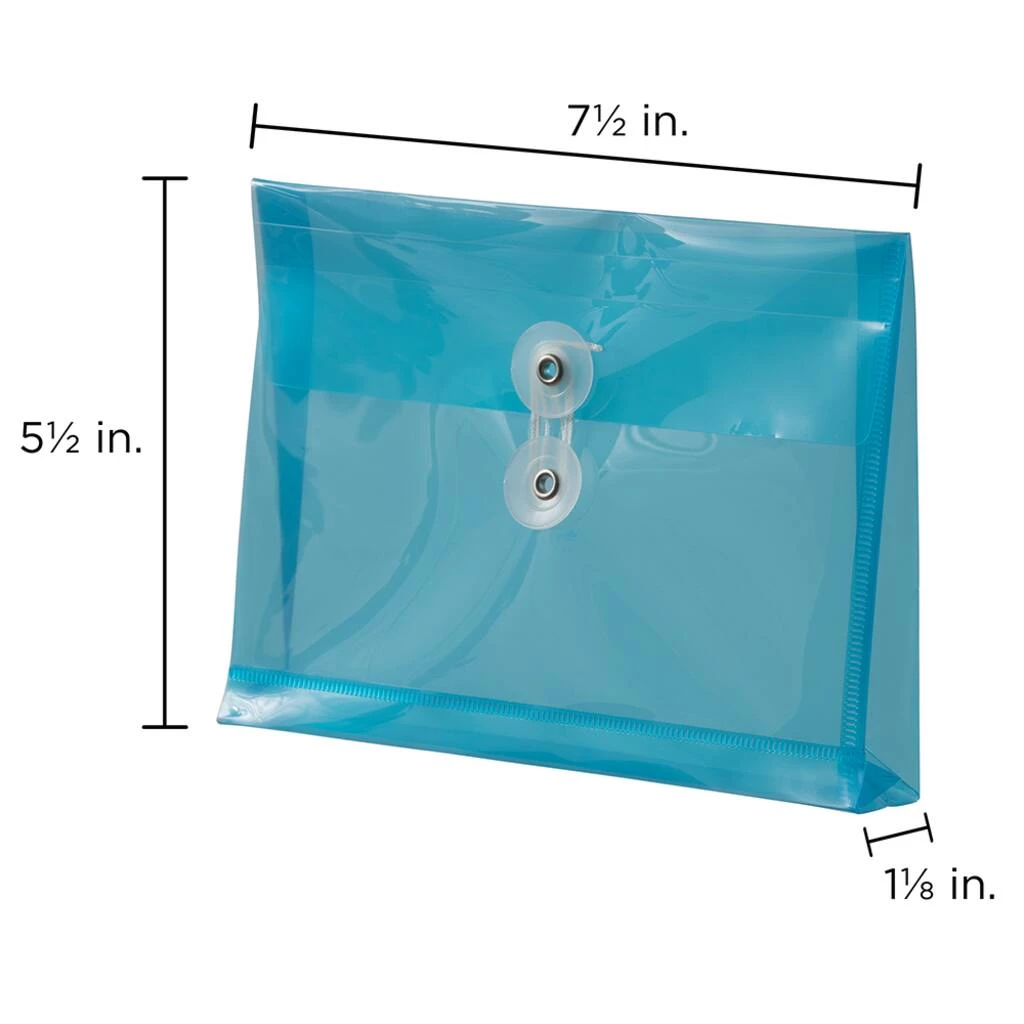 Hot Sale π JAM Paper 5.5" x 7.5" Plastic Button & String Tie Closure Envelopes, 24ct. β¨ 7 Hot Sale π JAM Paper 5.5" x 7.5" Plastic Button & String Tie Closure Envelopes, 24ct. β¨ - Image 5