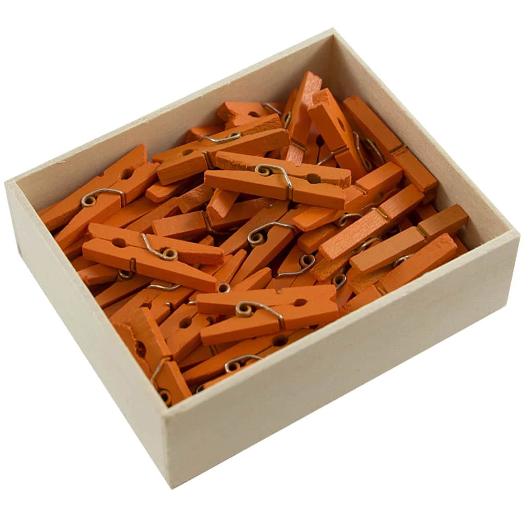 Budget π JAM Paper 1.125" Wood Clip Clothespins, 100ct. π 3 Budget π JAM Paper 1.125" Wood Clip Clothespins, 100ct. π