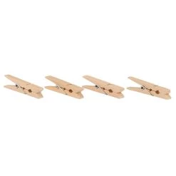 New π JAM Paper 2" Natural Wood Clip Clothespins, 24ct. β 9 New π JAM Paper 2" Natural Wood Clip Clothespins, 24ct. β -Jam Paper Shop D337240S 4