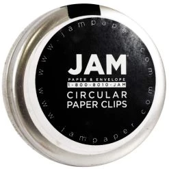 Hot Sale 🎁 JAM Paper Silver Circular Paper Clips 🎁 -Jam Paper Shop D337278S 3