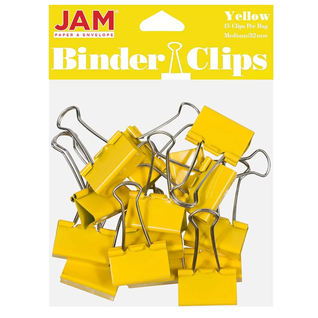 Promo β JAM Paper 1.25" Binder Clips, 15ct. π 3 Promo β JAM Paper 1.25" Binder Clips, 15ct. π