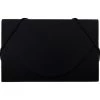 Coupon 🌟 JAM Paper Black Plastic Business Card Holder Case with Round Flap 🥰 -Jam Paper Shop D337386S 1