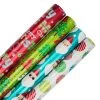 Deals 🎁 JAM Paper Holographic Merry 🎄 Christmas Gift Wrap Set, 4ct. ✔️