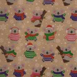 Cheapest 🌟 JAM Paper Kids Kraft 🎄 Christmas Gift Wrap Set, 5ct. 🥰 -Jam Paper Shop D337467S 3