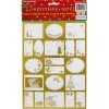 Coupon 👍 JAM Paper Gold Foil 🔔 Christmas Gift Tag Stickers 🎁