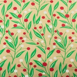 Deals 😍 JAM Paper Embossed Gold with Holly Gift Wrap 😀