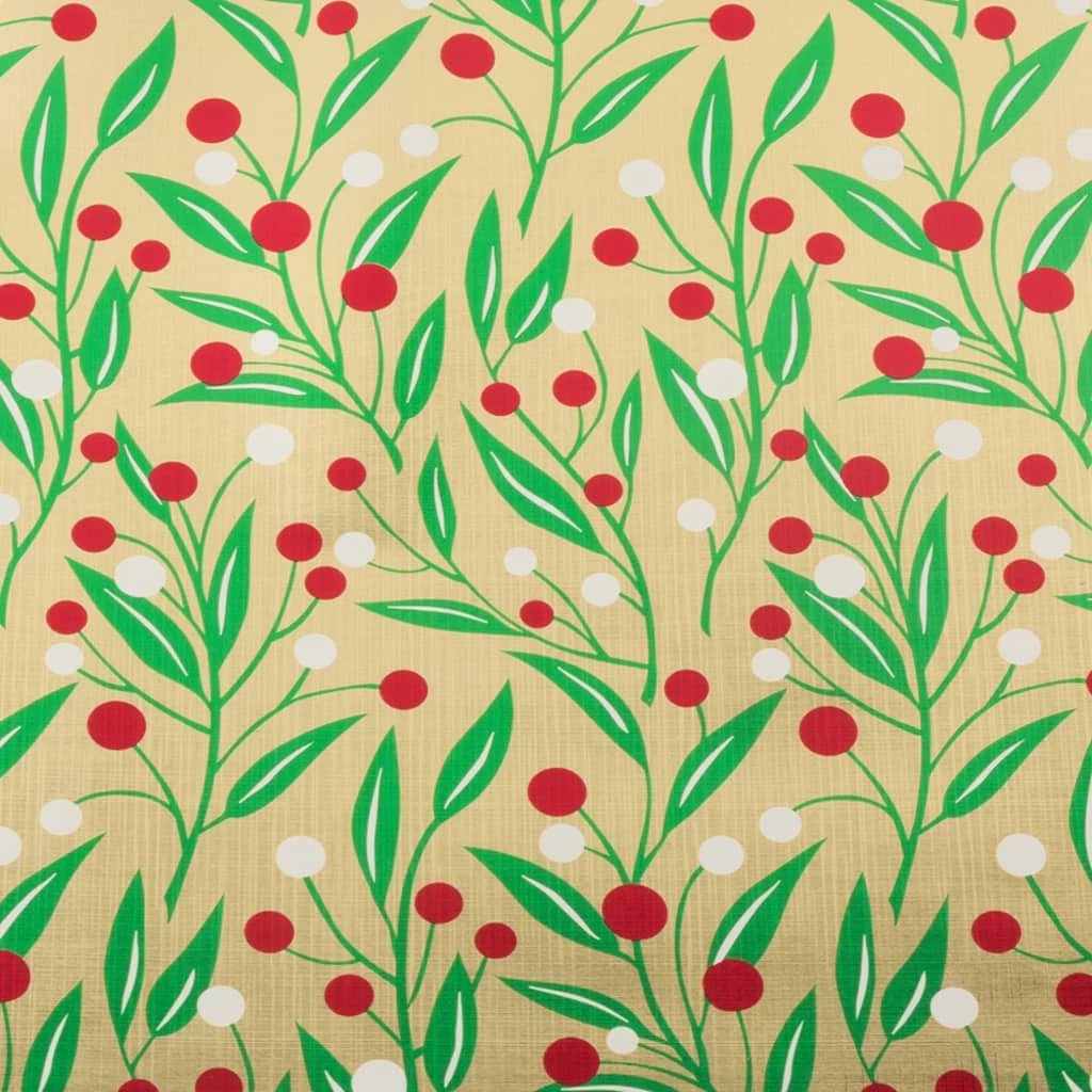 Deals π JAM Paper Embossed Gold with Holly Gift Wrap π 3 Deals π JAM Paper Embossed Gold with Holly Gift Wrap π