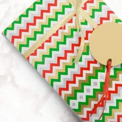 Wholesale 🛒 JAM Paper Colorful Chevron Stripes Gift Wrap 🔥 -Jam Paper Shop D337568S 3