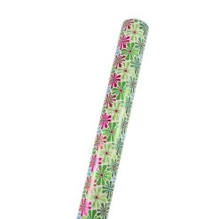 Deals 🎉 JAM Paper Holiday Snowflake Flowers Gift Wrap 🧨