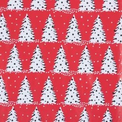 Promo 🎉 JAM Paper Painted 🎅 Christmas Trees Gift Wrap 💯 -Jam Paper Shop D337574S 4