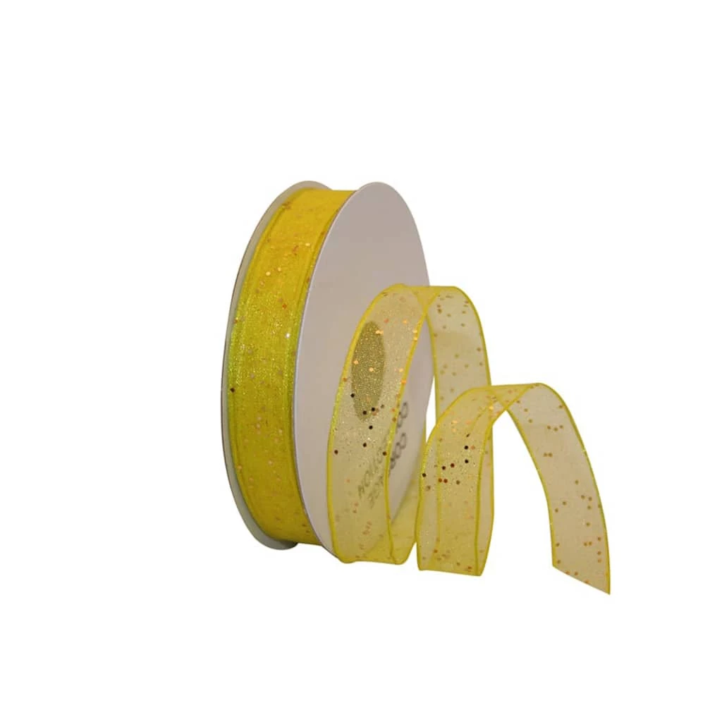 Outlet β JAM Paper 5/8" Sheer Wired Sparkle Ribbon π 3 Outlet β JAM Paper 5/8" Sheer Wired Sparkle Ribbon π