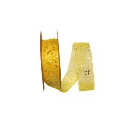 Brand new 👍 JAM Paper 5/8" Glitter Mono Sheer Ribbon 🔔