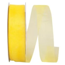 Wholesale 😀 JAM Paper 1.5" Sheer Chiffon Mono Ribbon 🧨