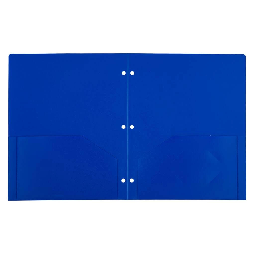 Best Sale ⭐ JAM Paper 9.5" x 11.5" Assorted Primary Colors Plastic 2 Pocket School POP Folders, 6ct. ✔️ 5 Best Sale ⭐ JAM Paper 9.5" x 11.5" Assorted Primary Colors Plastic 2 Pocket School POP Folders, 6ct. ✔️ - Image 3