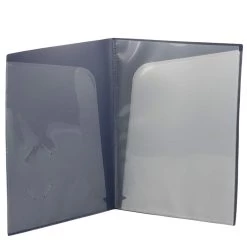Outlet π JAM Paper Navy Heavy Duty Plastic High 6-Pocket Folder, 2ct. π§¨