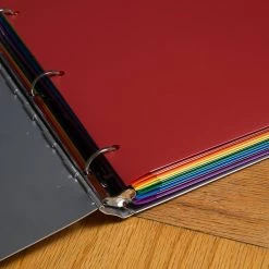 Hot Sale 👍 JAM Paper Primary Color Heavy Duty Plastic 3-Hole School Folders with Pockets, 6ct. 🔥 -Jam Paper Shop D341333S 5