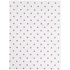 Best Pirce ⭐ JAM Paper White & Burgundy Dots Handmade Recycled Folders, 6ct. 🧨
