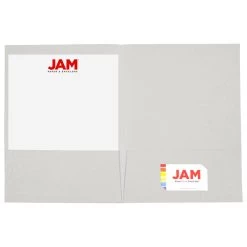 Promo ✨ JAM Paper Handmade Metallic Folders 🔔 -Jam Paper Shop D341366S 3
