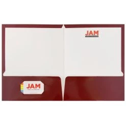 Top 10 🥰 JAM Paper Laminated 2-Pocket Glossy Folders, 50ct. 😍 -Jam Paper Shop D341401S 3