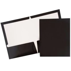 Flash Sale 🛒 JAM Paper Glossy Laminated Two Pocket Folders, 50ct. ❤️