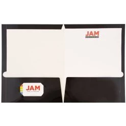 Flash Sale 🛒 JAM Paper Glossy Laminated Two Pocket Folders, 50ct. ❤️ -Jam Paper Shop D341422S 3