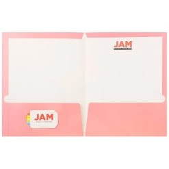 Coupon 🔔 JAM Paper Fashion Glossy Laminated Two Pocket Folders, 6ct. 🥰 -Jam Paper Shop D341430S 4