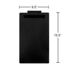 Cheapest 👏 JAM Paper Matte Black Legal Size Aluminum Premium Clipboard with Hinge 🎉 -Jam Paper Shop D341520S 4