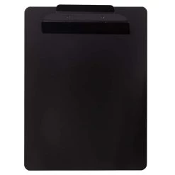 Brand new 👍 JAM Paper Black Legal Aluminum Premium Clipboard with Hinge 🔥