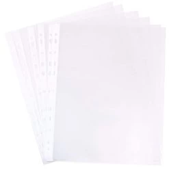 Outlet β JAM Paper 8.5" x 11" Clear Sheet Protectors, 10ct. π§¨