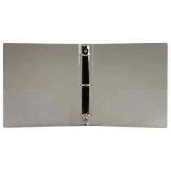 Flash Sale ✔️ JAM Paper 1.5" Glass Twill Plastic 3-Ring Binder 🎁 -Jam Paper Shop D341549S 4