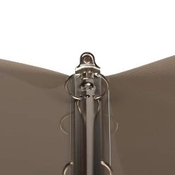 Flash Sale 🔥 JAM Paper 0.75" Glass Twill Plastic 3-Ring Binder 😀 -Jam Paper Shop D341568S 3